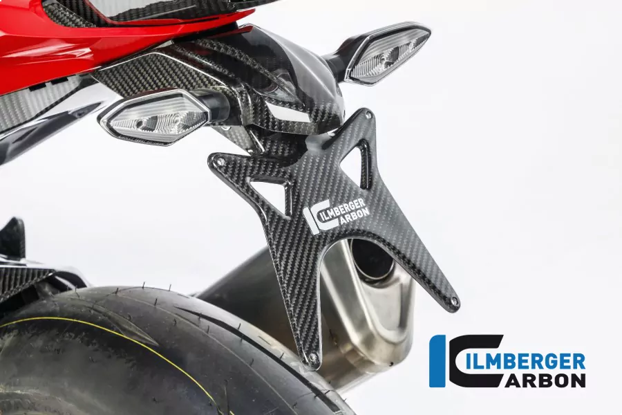 Ilmberger Carbon Kennzeichenträger Carbon