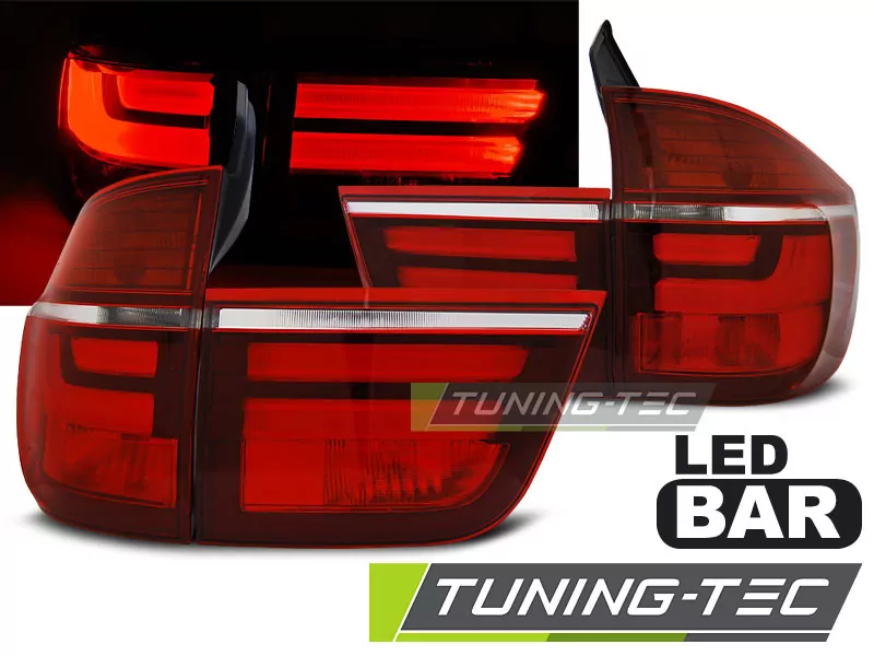 Led Tail Lights Red White Fits Bmw X5 E70 03.07-05.10