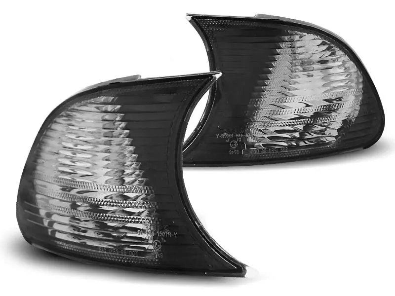 Front Direction Smoke Fits Bmw E46 04.99-08.01 C/c