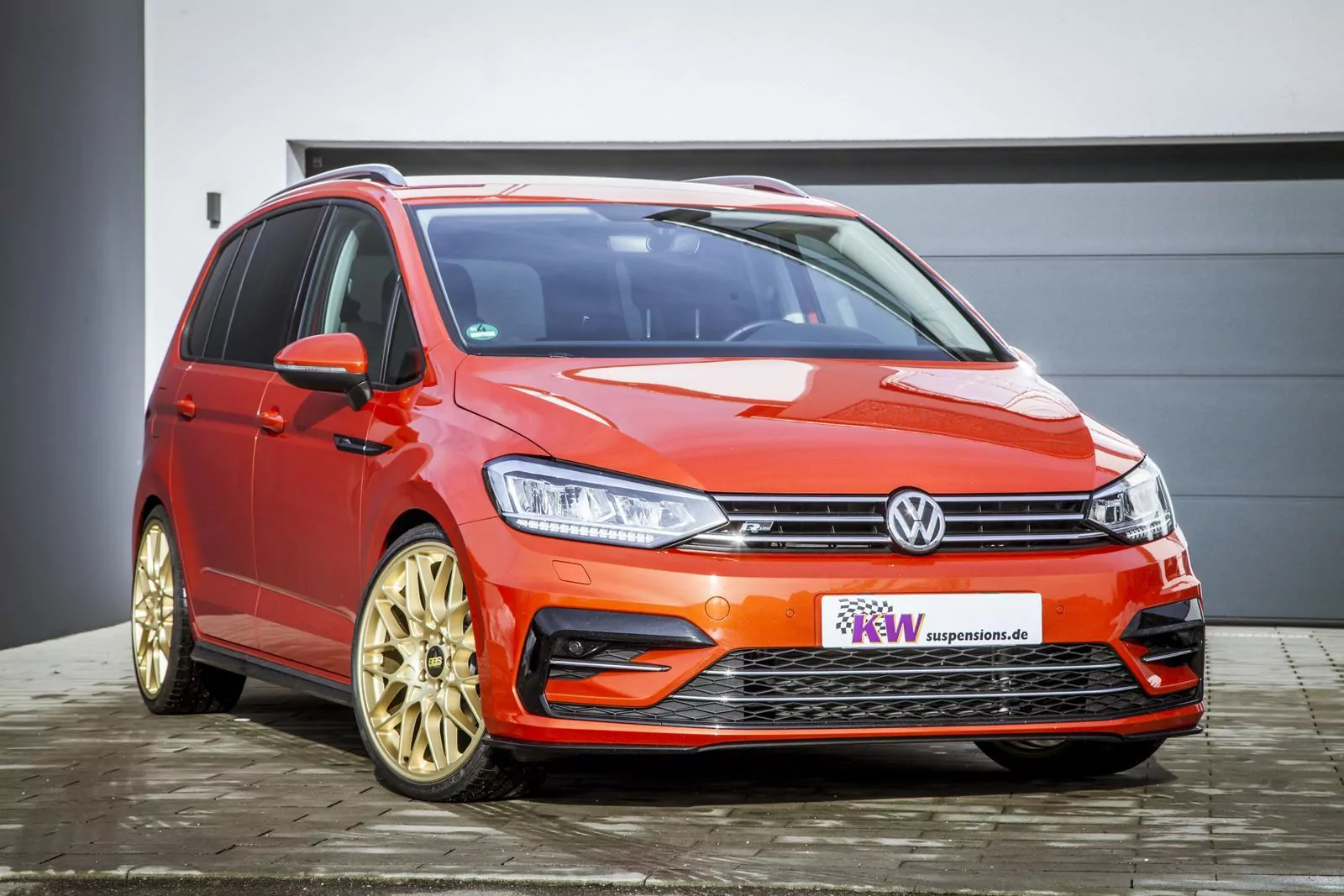 KW Gewindefahrwerk V1 inox VW TOURAN (5T1, 1T) 05/2015-