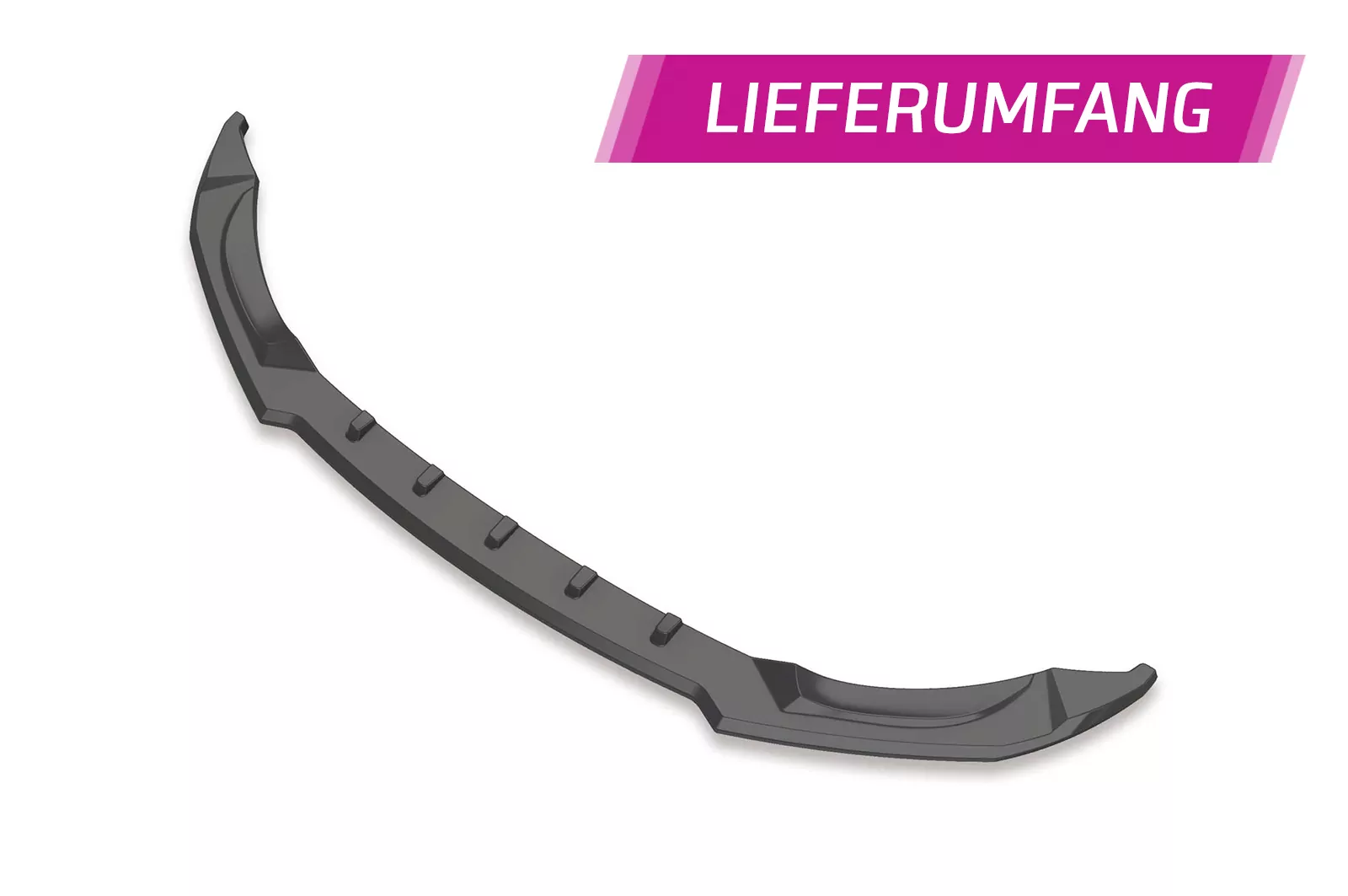 Cup-Spoilerlippe mit ABE für BMW M4 F83 / F82 CSL433 Strukturiert (schwarz matt)