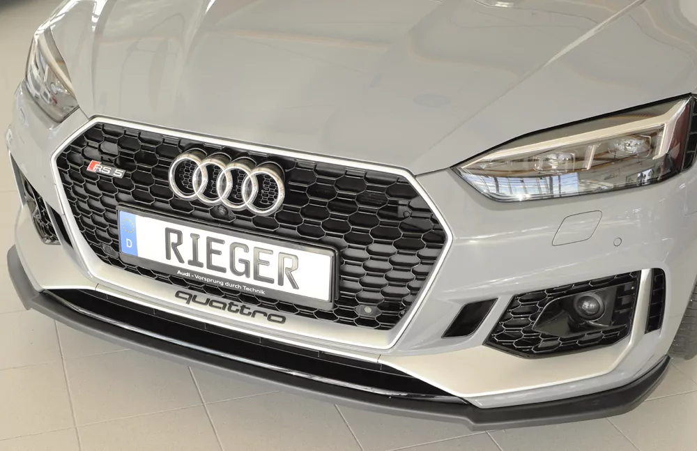Rieger Spoilerschwert für Audi RS5 (B9/F5) - Coupe 03.17-02.20 (bis Facelift) carbon optik