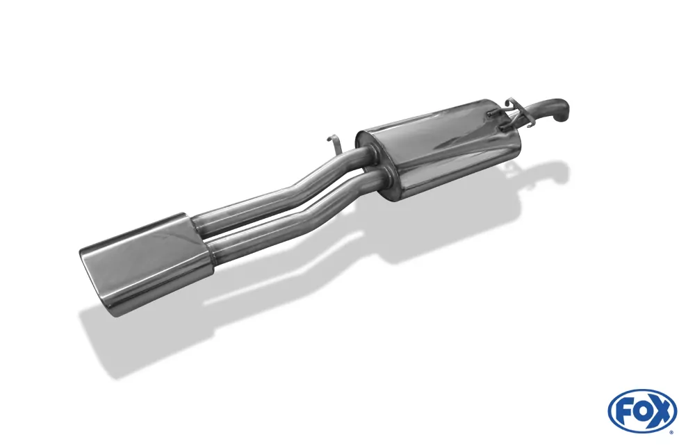 VW Jetta II 19E  Endschalldämpfer - 135x80 Typ 53