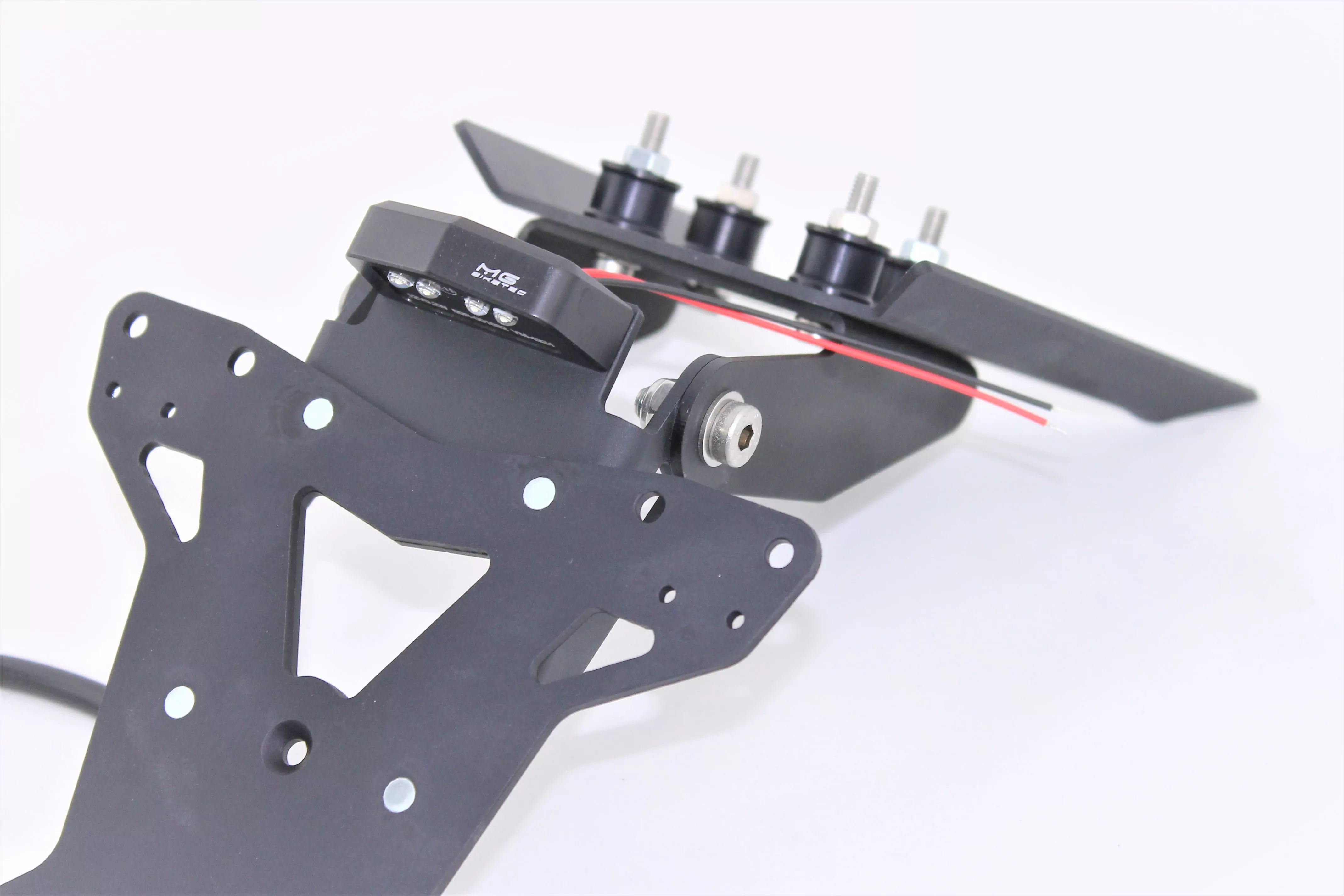 Kurzes Heck - Kennzeichenträger - Kennzeichenhalter für Kawasaki Z 1000 ab 2014-2016