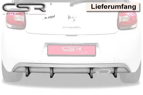 Heckansatz für Citroen DS3 HA127