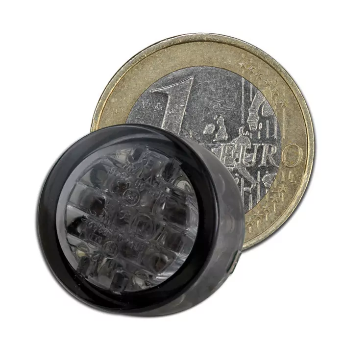 LED-Einbaurücklicht "Twenty" | getönt Maße: Ø=20 x T 13 mm | E-geprüft