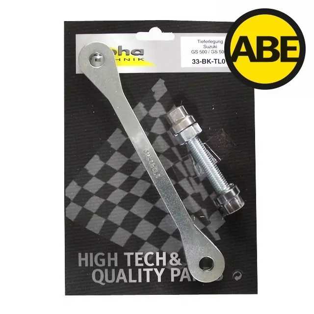 alpha Technik Tieferlegungssatz 30mm für Suzuki GS500E GS500F Modelljahr 2004-