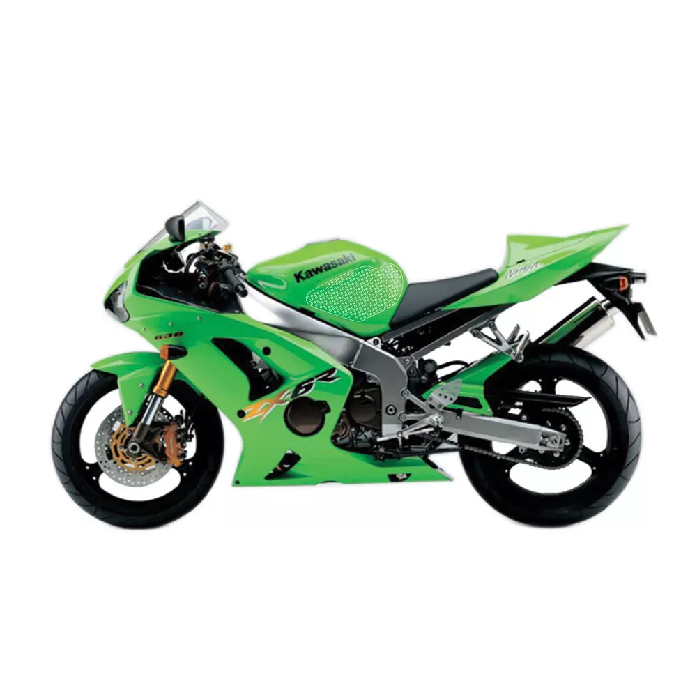 Stompgrip Traction Pad Volcano für Kawasaki ZZR 600 05-08 Klar