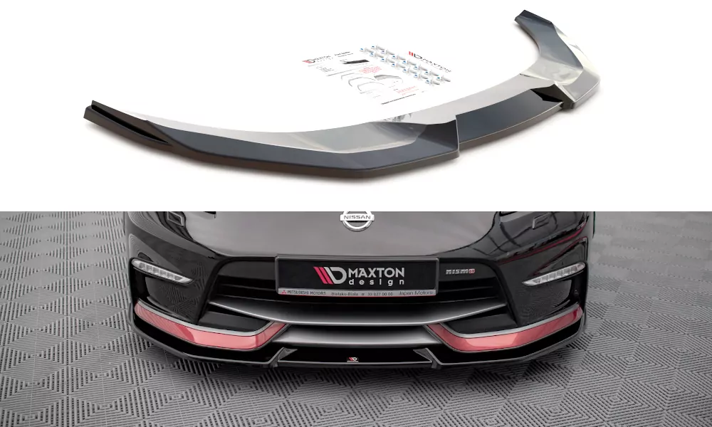 Street+ Spoilerlippe Front Ansatz V.2 Passend Für Nissan 370Z Nismo Facelift 