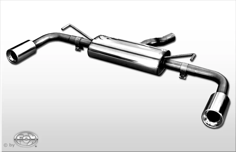 Toyota Auris Diesel  Endschalldämpfer rechts/links - 1x90 Typ 13 rechts/links