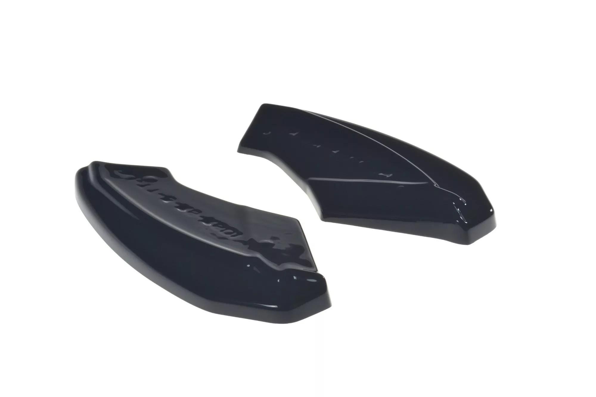 Heck Ansatz Flaps Diffusor Passend Für Diffusor Passend Für Audi TT Mk3 (8S) RS  Schwarz Hochglanz Schwarz Hochglanz
