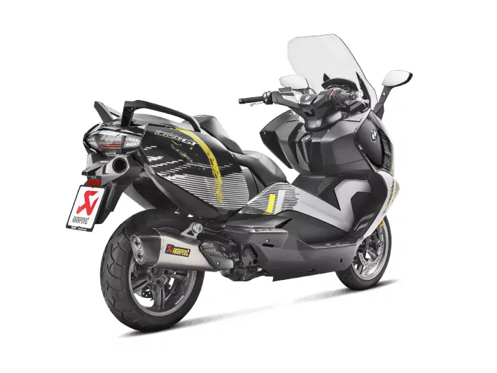 Akrapovic Slip-On Line (Titanium) Auspuff für BMW C650GT / C650 Sport Modelljahr 2016-2020