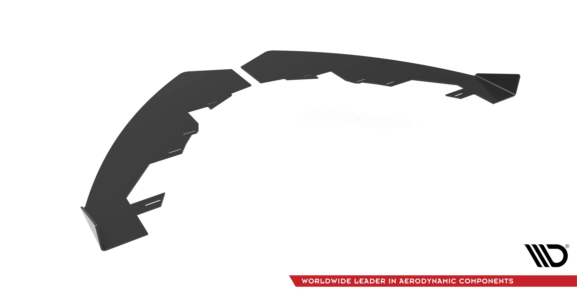 Front Stoßstange Flaps Für Opel Astra GTC OPC-Line J Schwarz Hochglanz