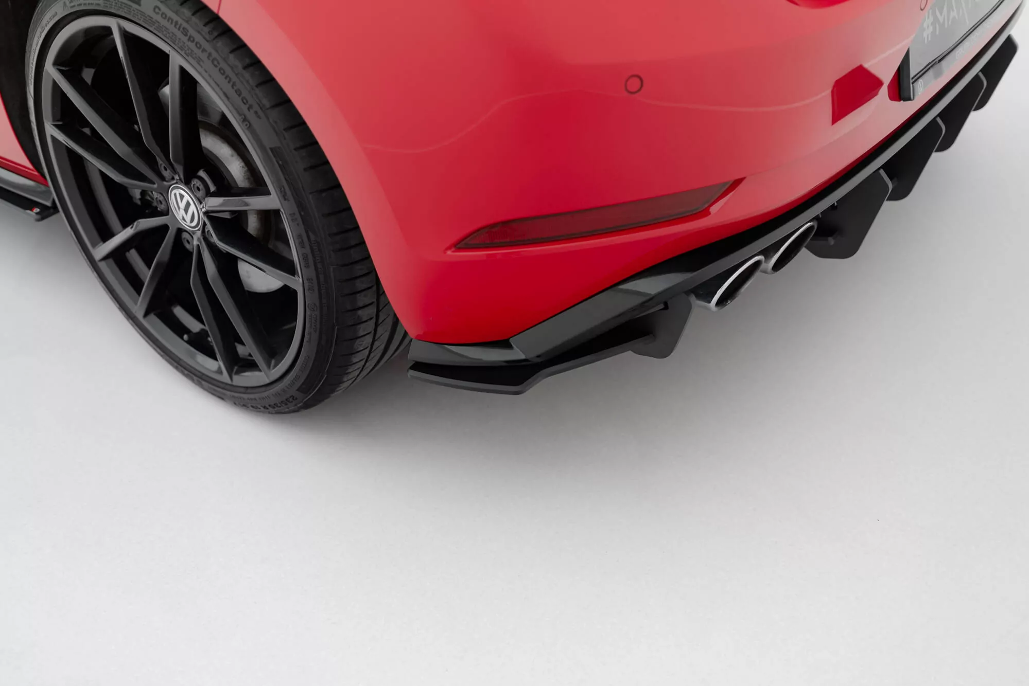 Rennen Haltbarkeit Heck Ansatz Flaps Diffusor Passend Für VW Golf 7 R Facelift