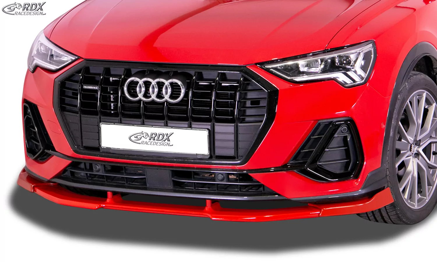 RDX Frontspoiler VARIO-X für AUDI Q3 S-Line (F3) Frontlippe Front Ansatz Vorne Spoilerlippe