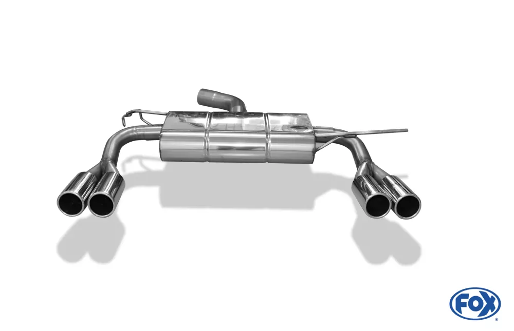 VW Touran Cross GTD  Endschalldämpfer Ausgang rechts/links - 2x76 Typ 12 rechts/links