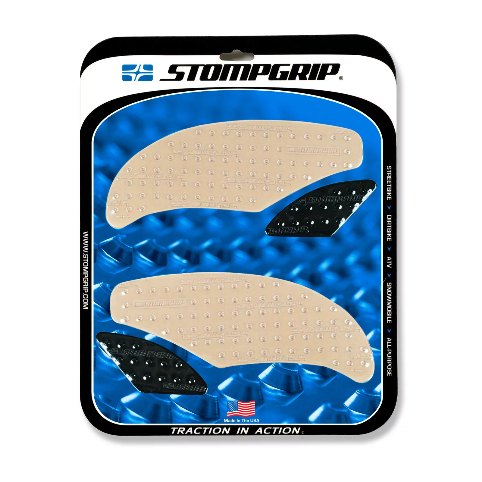 Stompgrip Traction Pad Volcano für Triumph Speed Triple 11-15 Hybrid