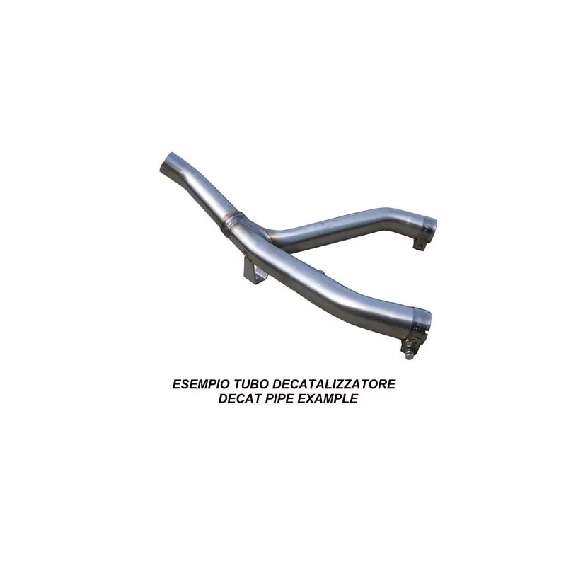 Honda Msx - Grom 125  2013-2017, Decatalizzatore, Decat pipe Fits both original silencers and GPR pipes