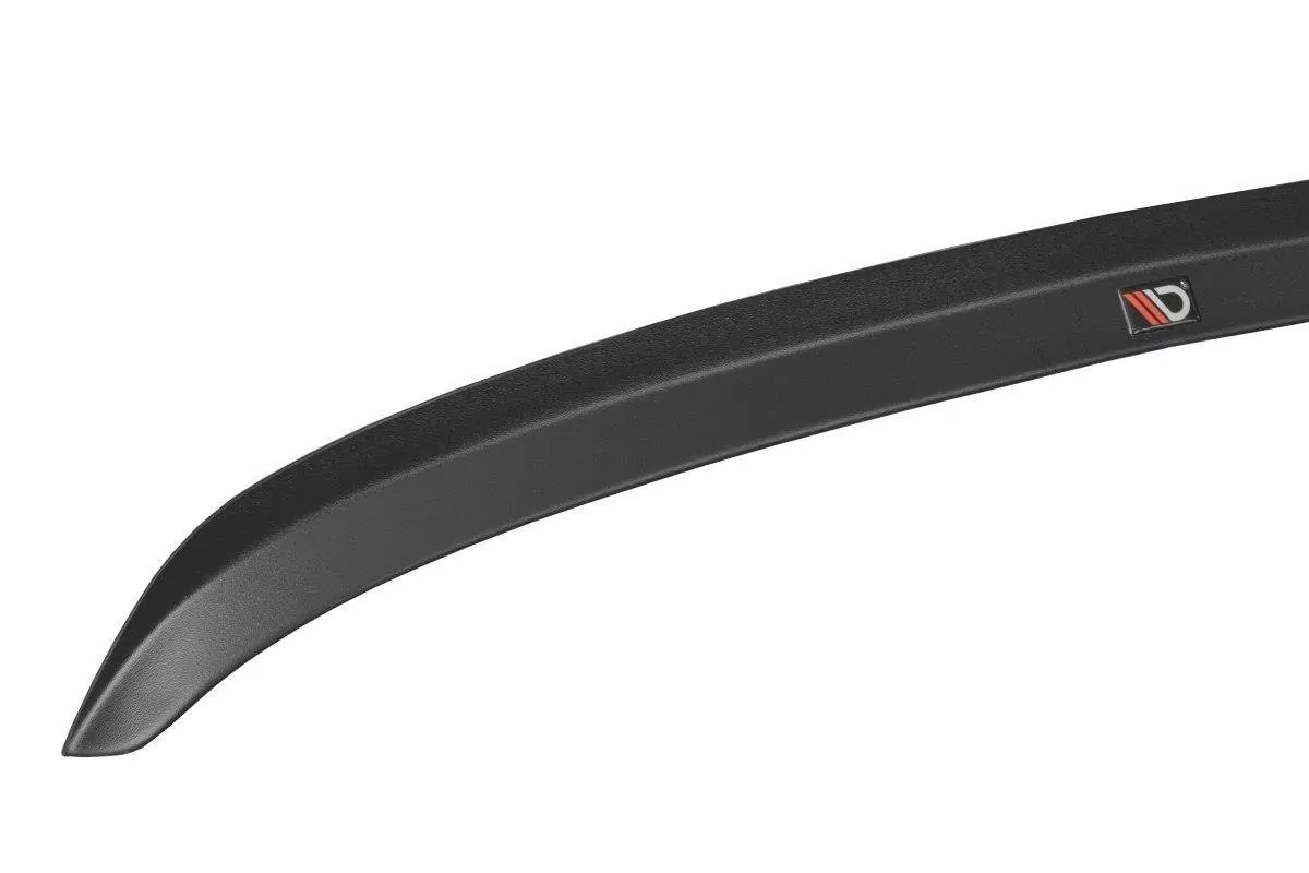 Spoiler CAP Passend Für Passend Für Ford Fiesta Mk8 Standard/ ST-Line Schwarz Hochglanz Schwarz Hochglanz