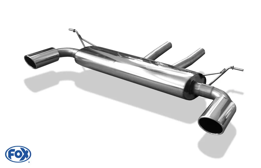 Audi Q7 - 4,2l FSI  Endschalldämpfer Ausgang rechts/links - 129x106 Typ 32 rechts/links