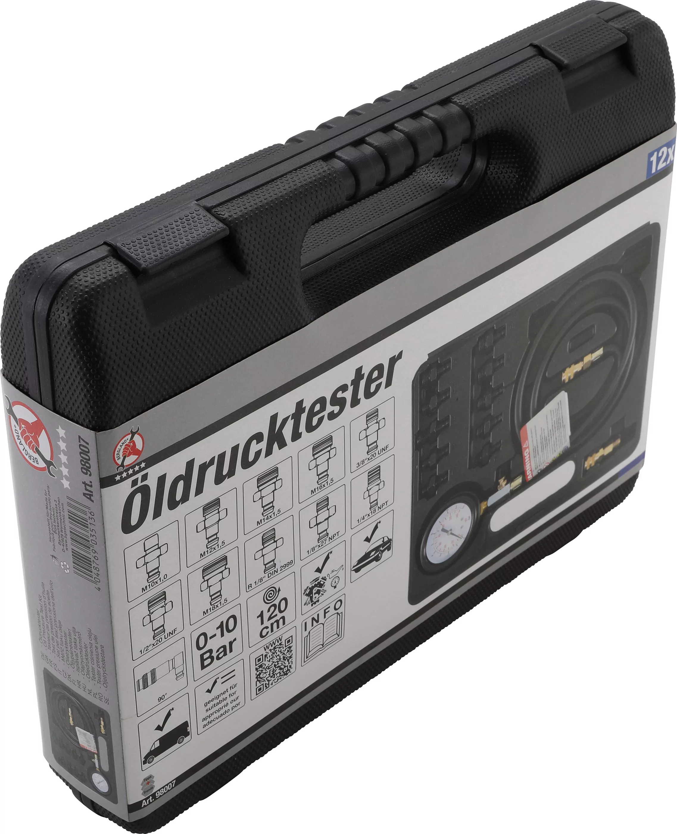 Öldrucktester