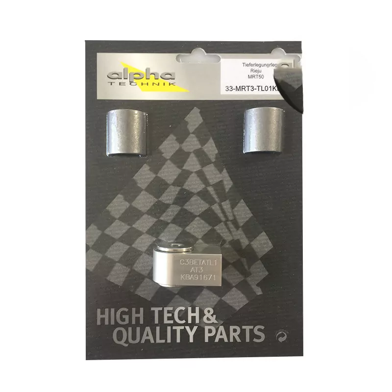alpha Technik Tieferlegungssatz 45mm für Rieju MRT50 Typ MRT3 Modelljahr 2018-