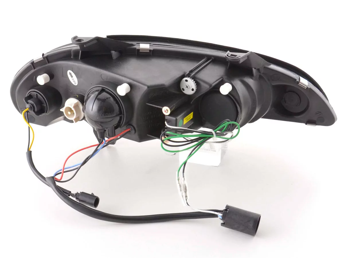 Scheinwerfer Set Daylight LED TFL-Optik Opel Tigra Bj. 95-03 schwarz