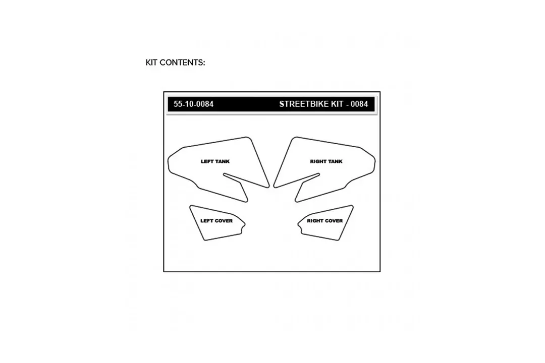 Stompgrip Hybrid Icon für BMW F700GS und F800GS