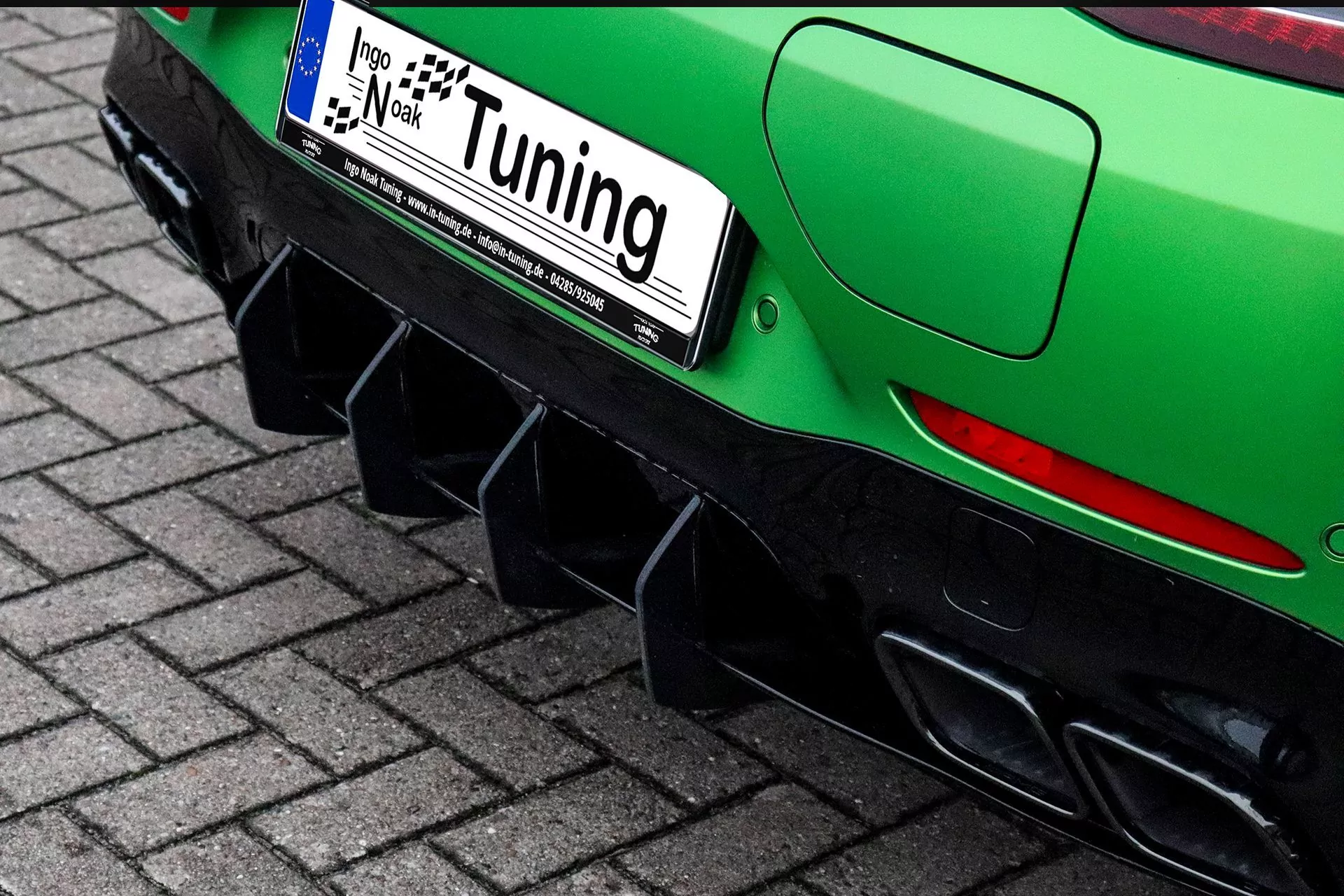 Gefräster Heckansatz für Mercedes AMG GT 63S 4-Türer X290