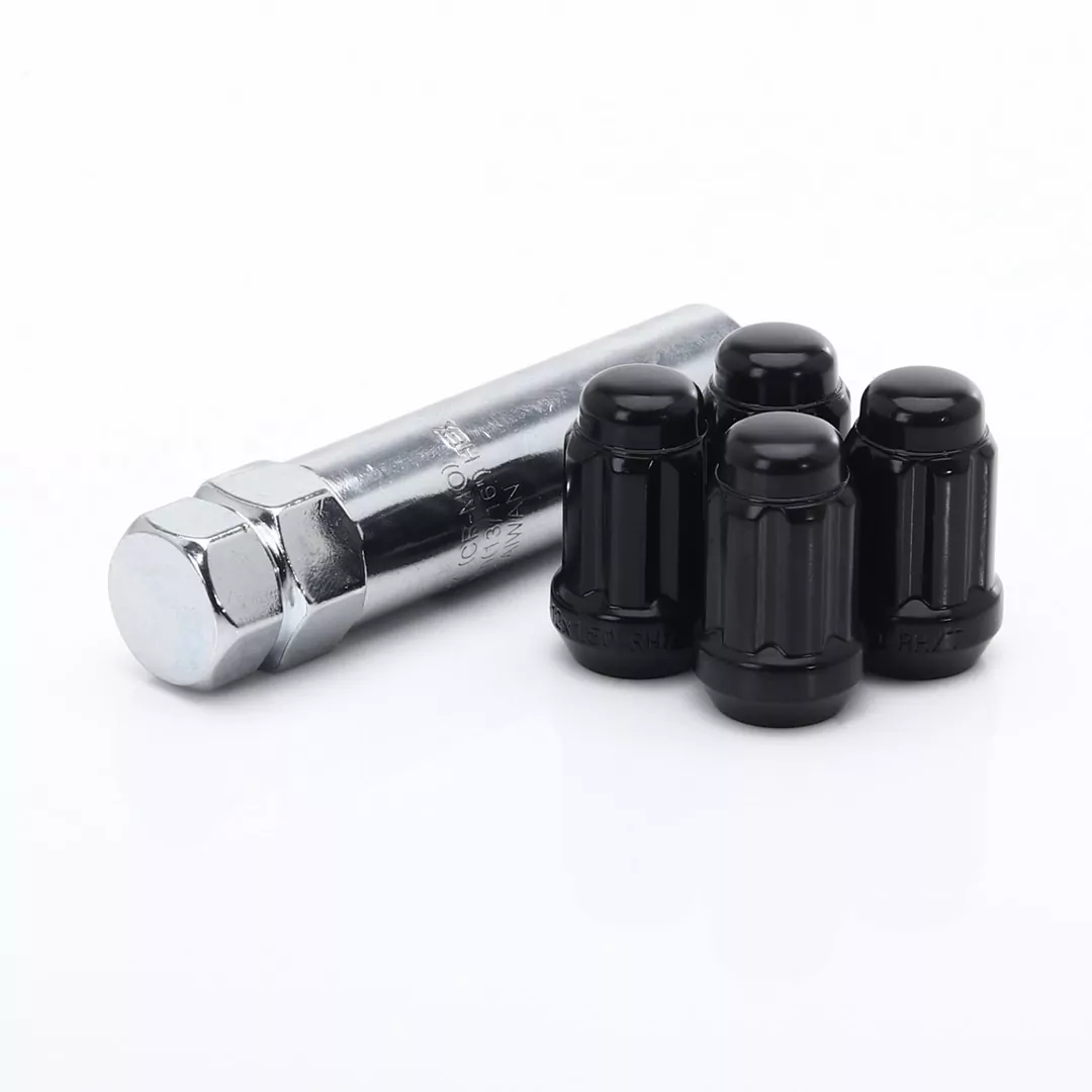 Anti-Diebstahl Radmuttern (Lug Nuts) JR ATN1 - 12x1,5 Black