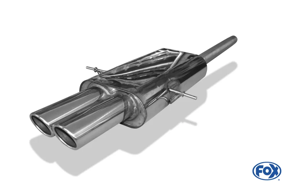 Mini Cooper S R56  Endschalldämpfer Ausgang mittig - 2x88x74 Typ 32