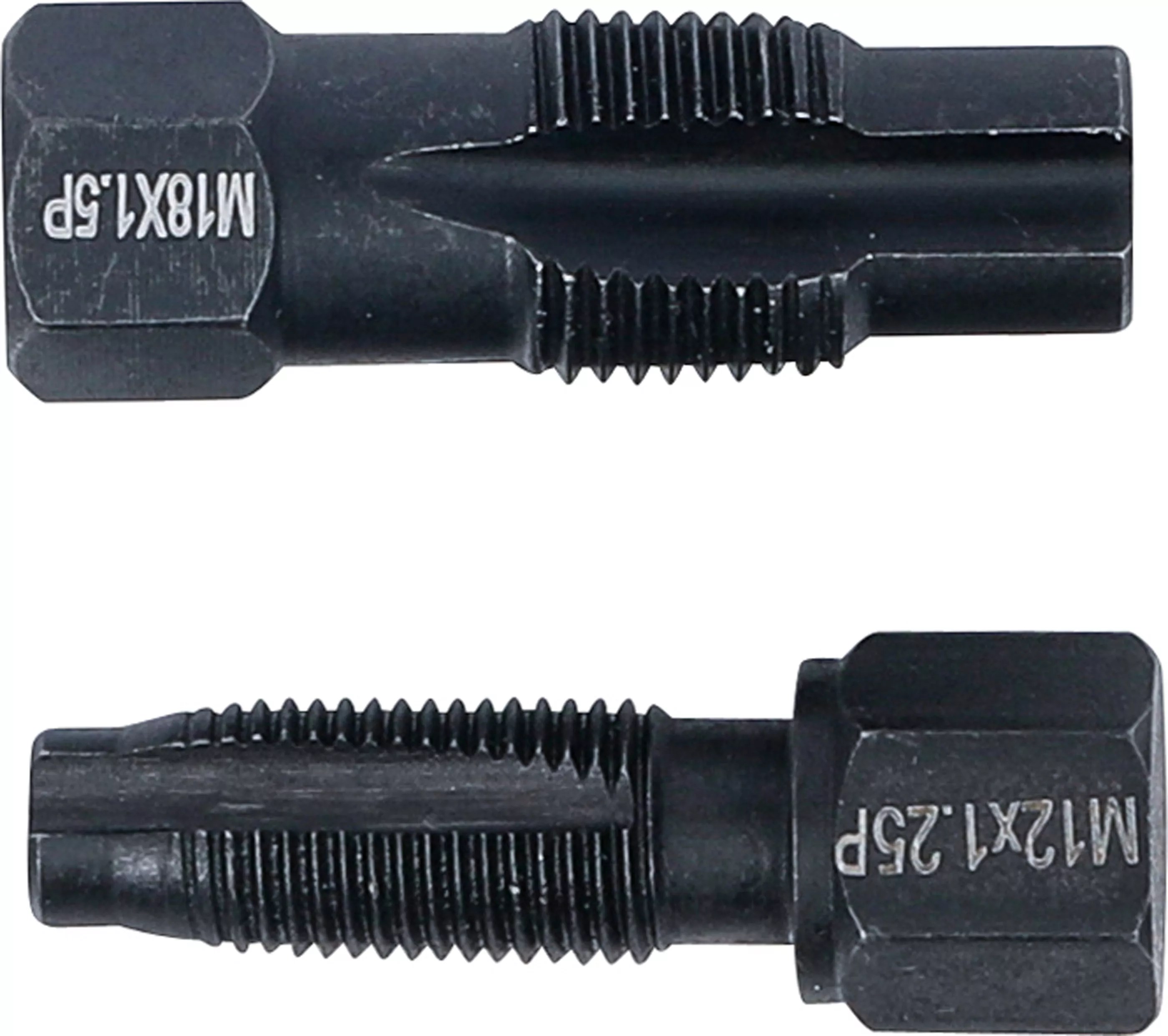 Reparaturwerkzeug für Lambdasondengewinde | M18 x 1,5 mm | M12 x 1,25 mm | 2-tlg.