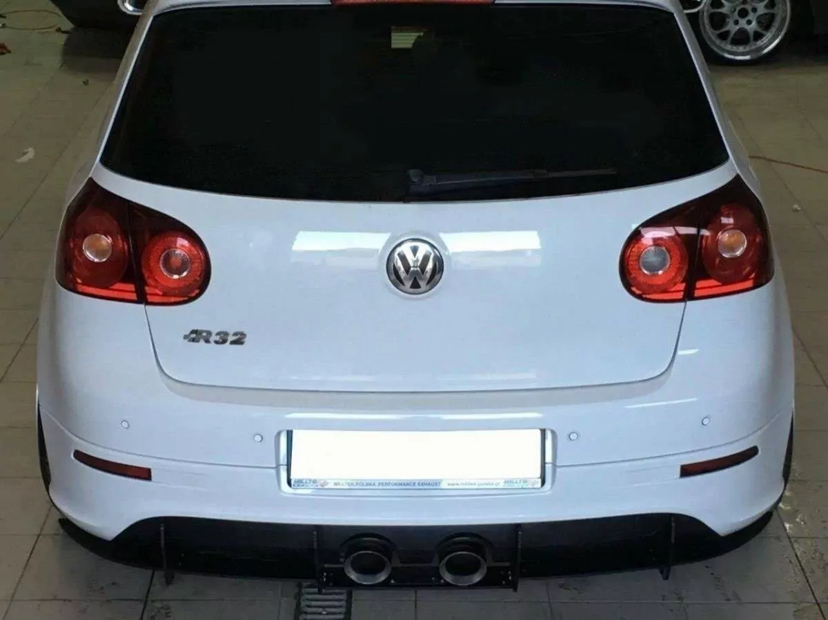 VW GOLF 5 R32 Diffusor Heck Ansatz Passend Für Heckschürze Passend Für