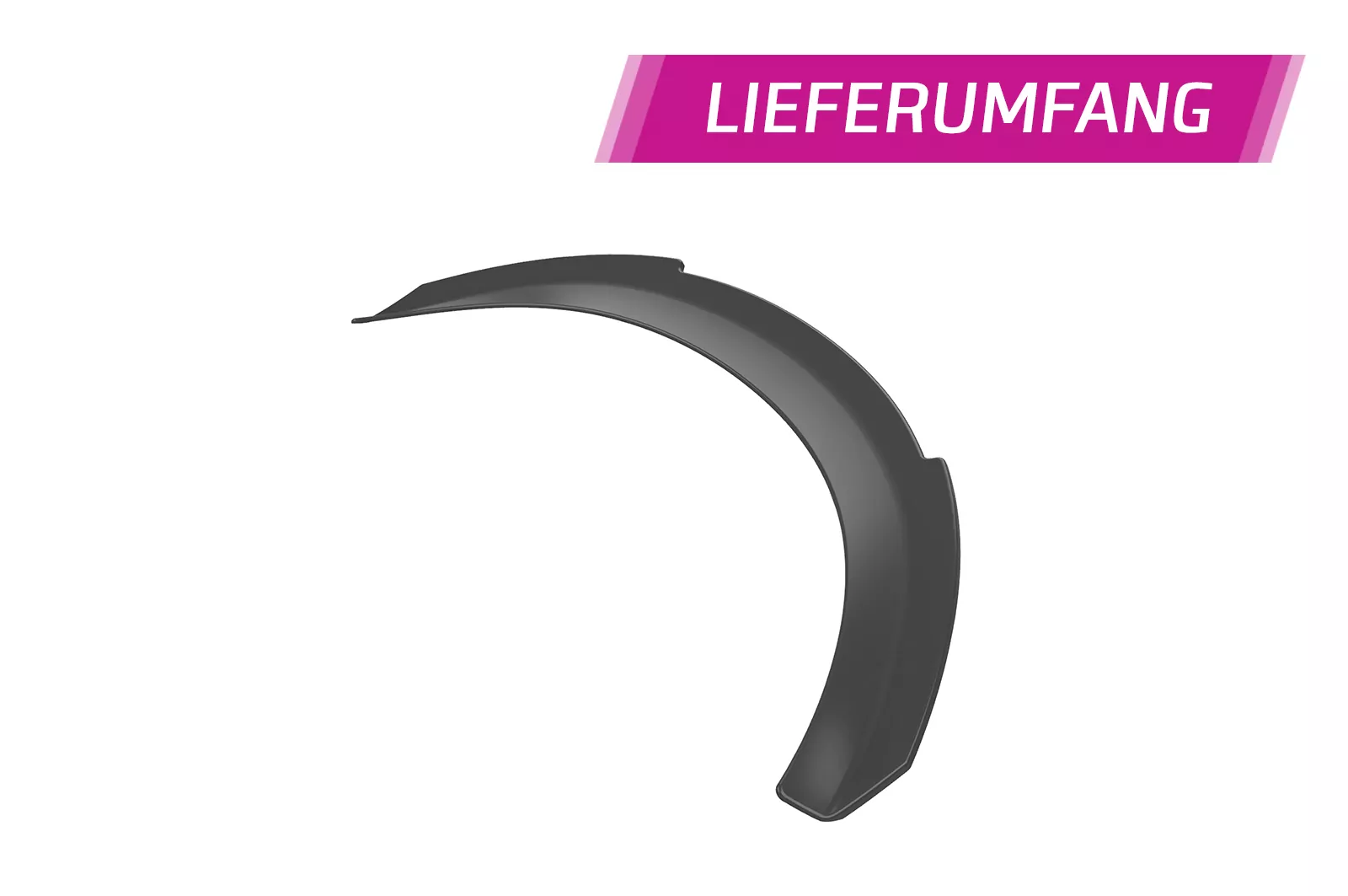 Heckflügel mit ABE für Toyota GR Supra (A90) HF719 Strukturiert (schwarz matt)