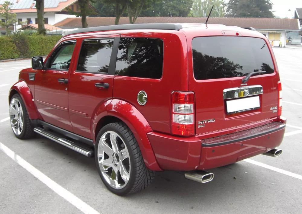 Dodge Nitro  Endrohrsystem rechts/links - 160x80 Typ 53 rechts/links