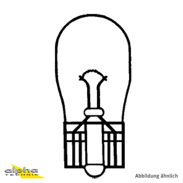 LAMPE 12V 16W W2 1X9 5d W16W