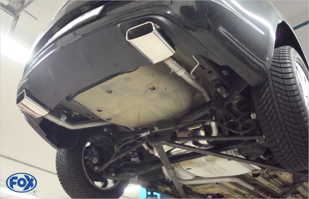 Opel Cascada  Endschalldämpfer quer Ausgang rechts/links - 145x65 Typ 59 rechts/links