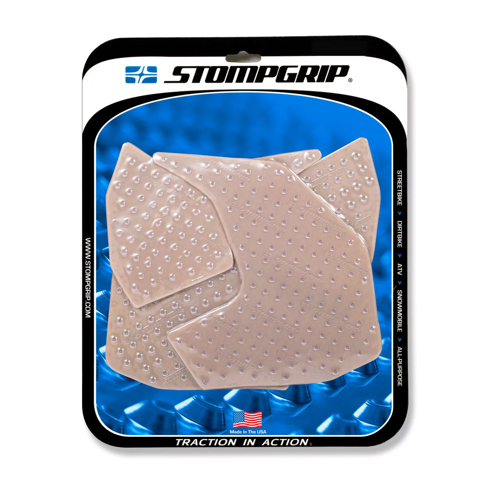 Stompgrip Traction Pad Volcano für Yamaha MT-09 14-20 Klar