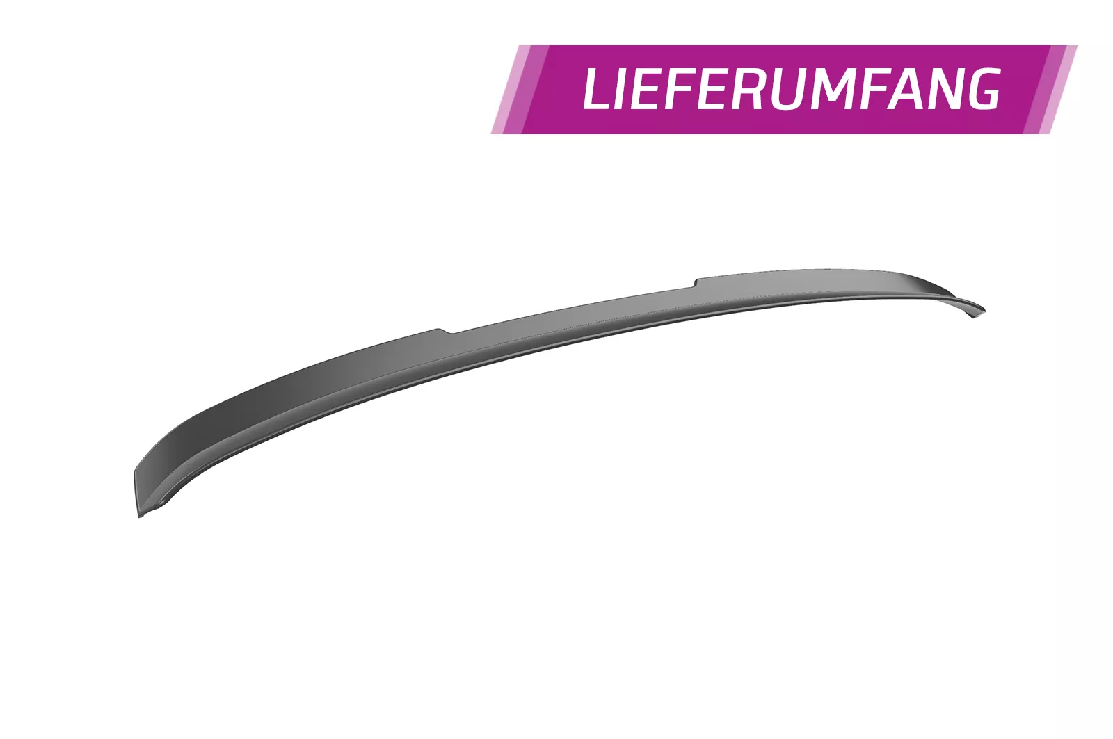 Heckflügel mit ABE für Seat Exeo ST (3R) HF611 Strukturiert (schwarz matt)