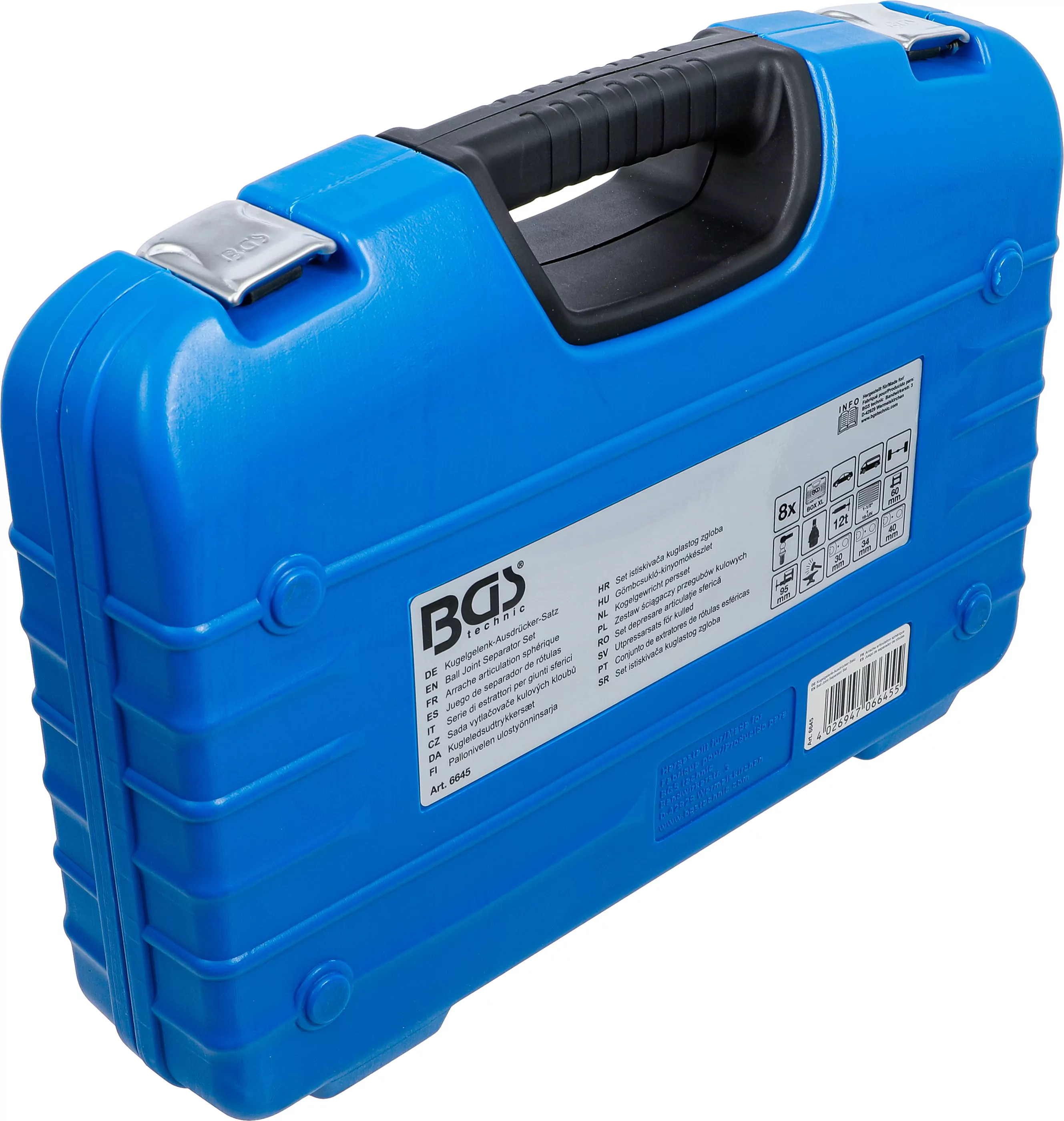 Kugelgelenk-Ausdrücker-Satz | hydraulisch | 12 t