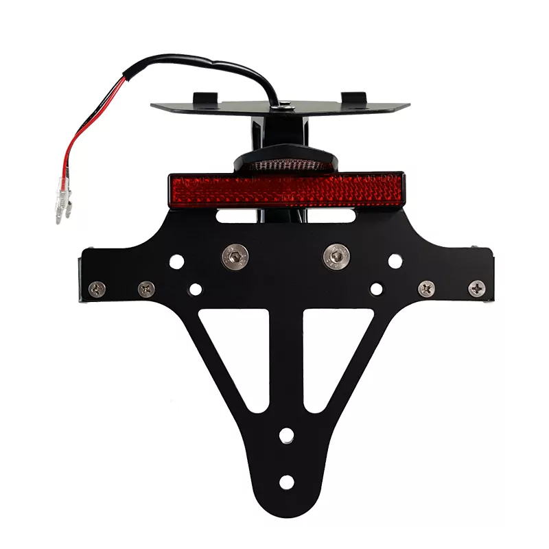 alpha Technik Kontur gefräster Alu-Kennzeichenhalter für BMW S1000RR; TYP 2R99; Modelljahr 2019-