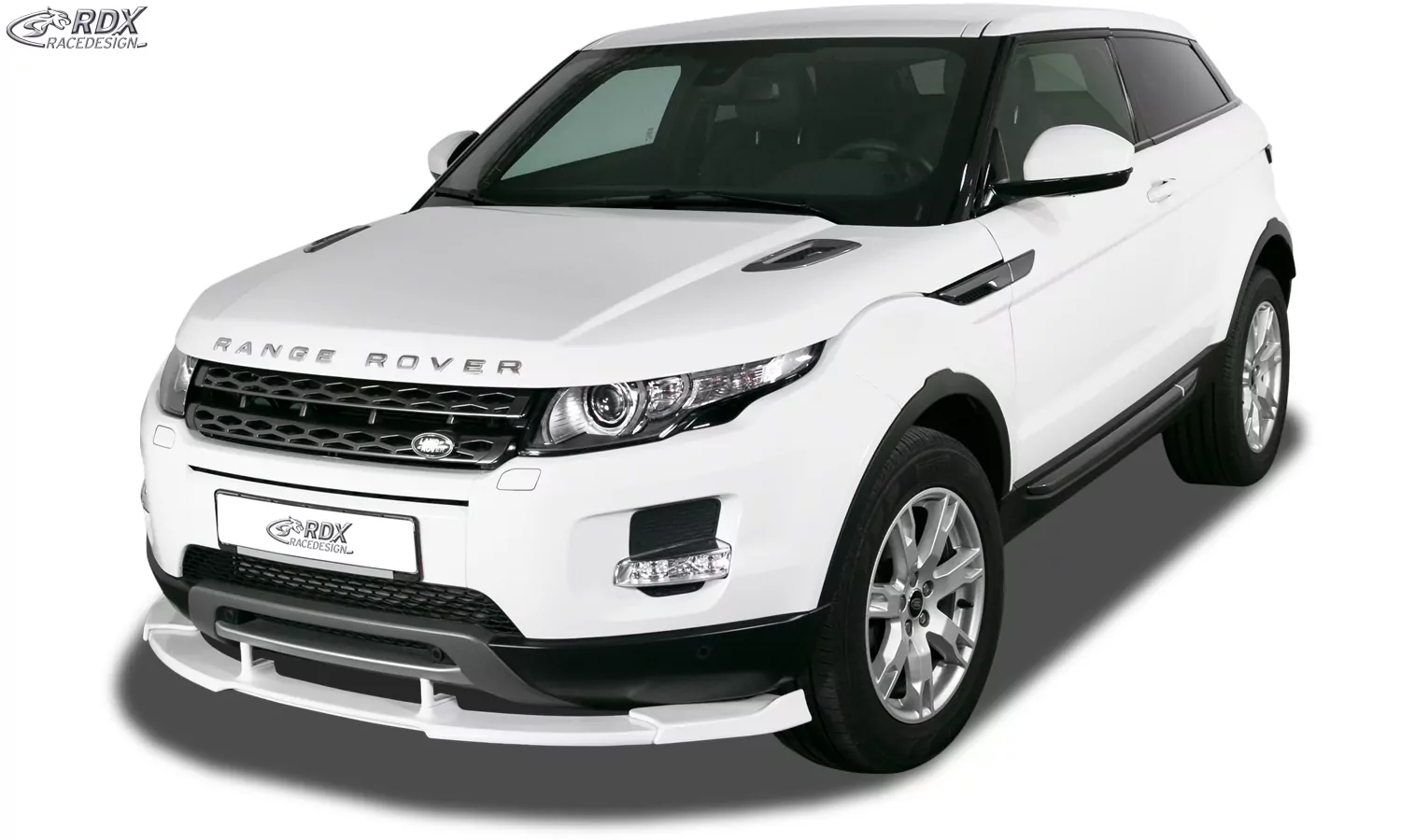 RDX Frontspoiler VARIO-X für RANGE ROVER Evoque 2011-2016 Frontlippe Front Ansatz Vorne Spoilerlippe