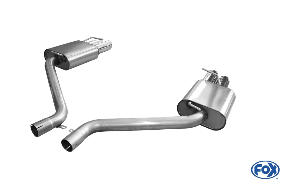 Chrysler 300C 5,7l  Endschalldämpfer rechts/links Doppelrohr - 2x80 Typ 17 rechts/links