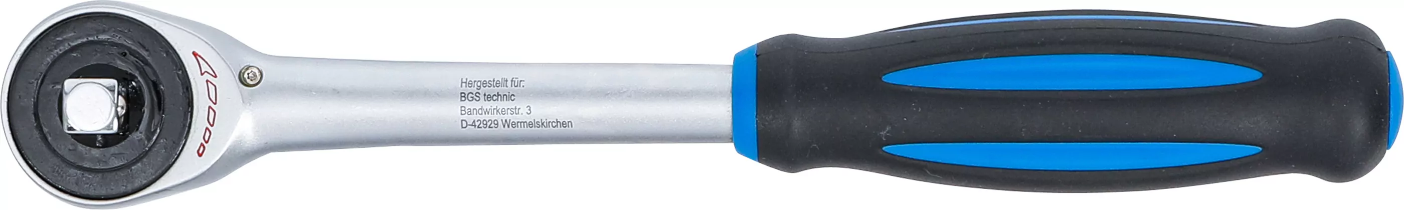 Umschaltknarre mit Drehgriff | Abtrieb Außenvierkant 10 mm (3/8")