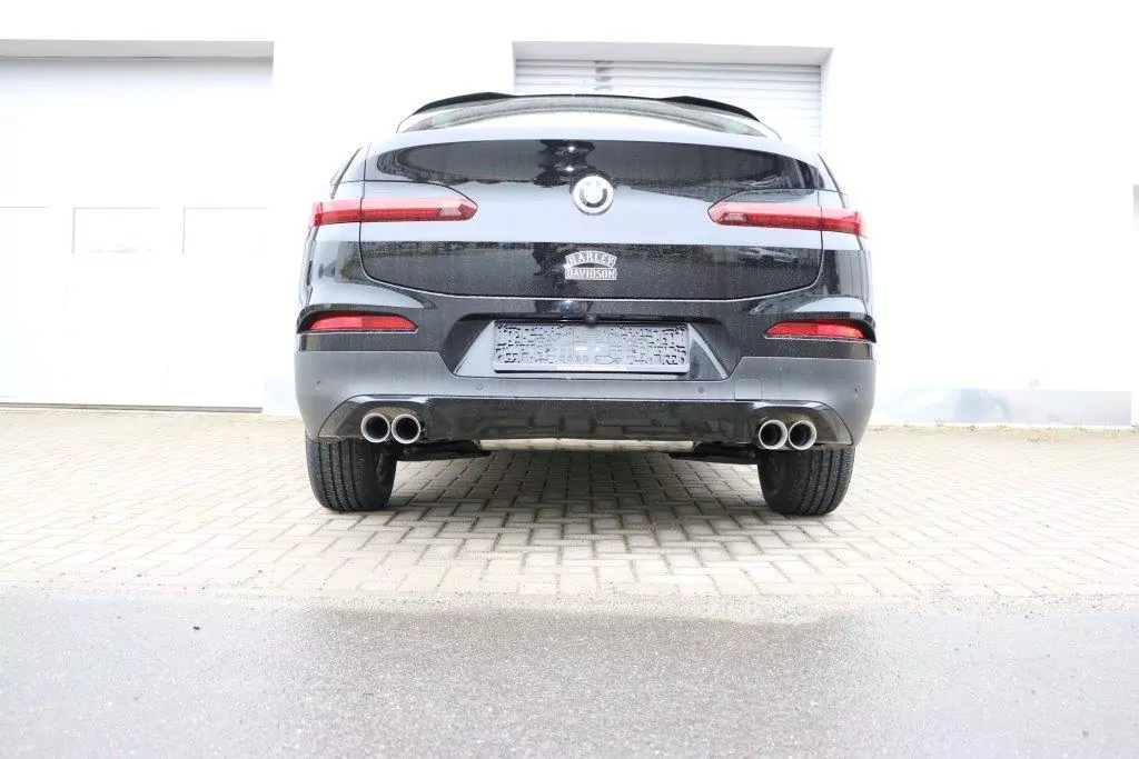 BMW X3 G01/ X4 G02 - 20i  Endschalldämpfer quer Ausgang rechts/links - 2x80 Typ 25 rechts/links