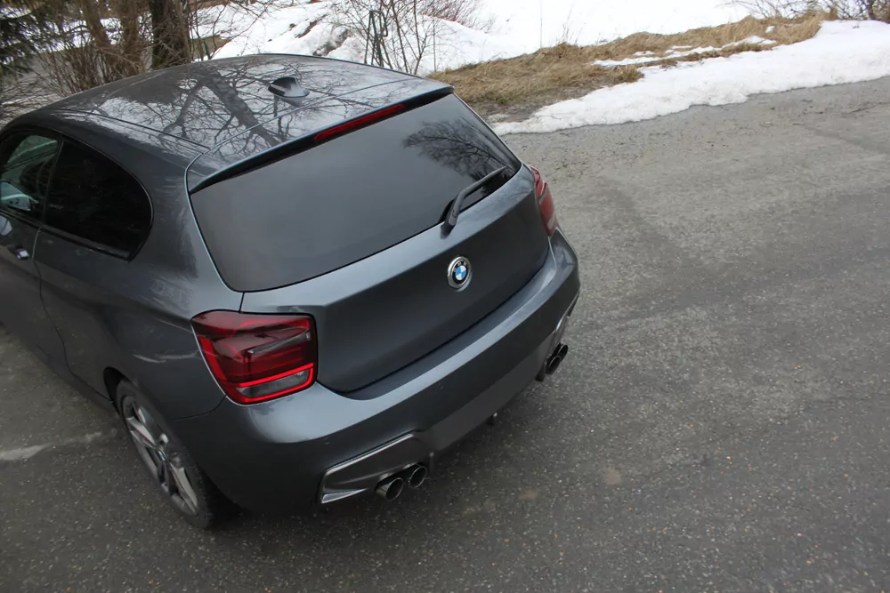 BMW F20/F21 - M135i - Rieger  Endschalldämpfer quer Ausgang rechts/links - 2x80 Typ 14 rechts/links