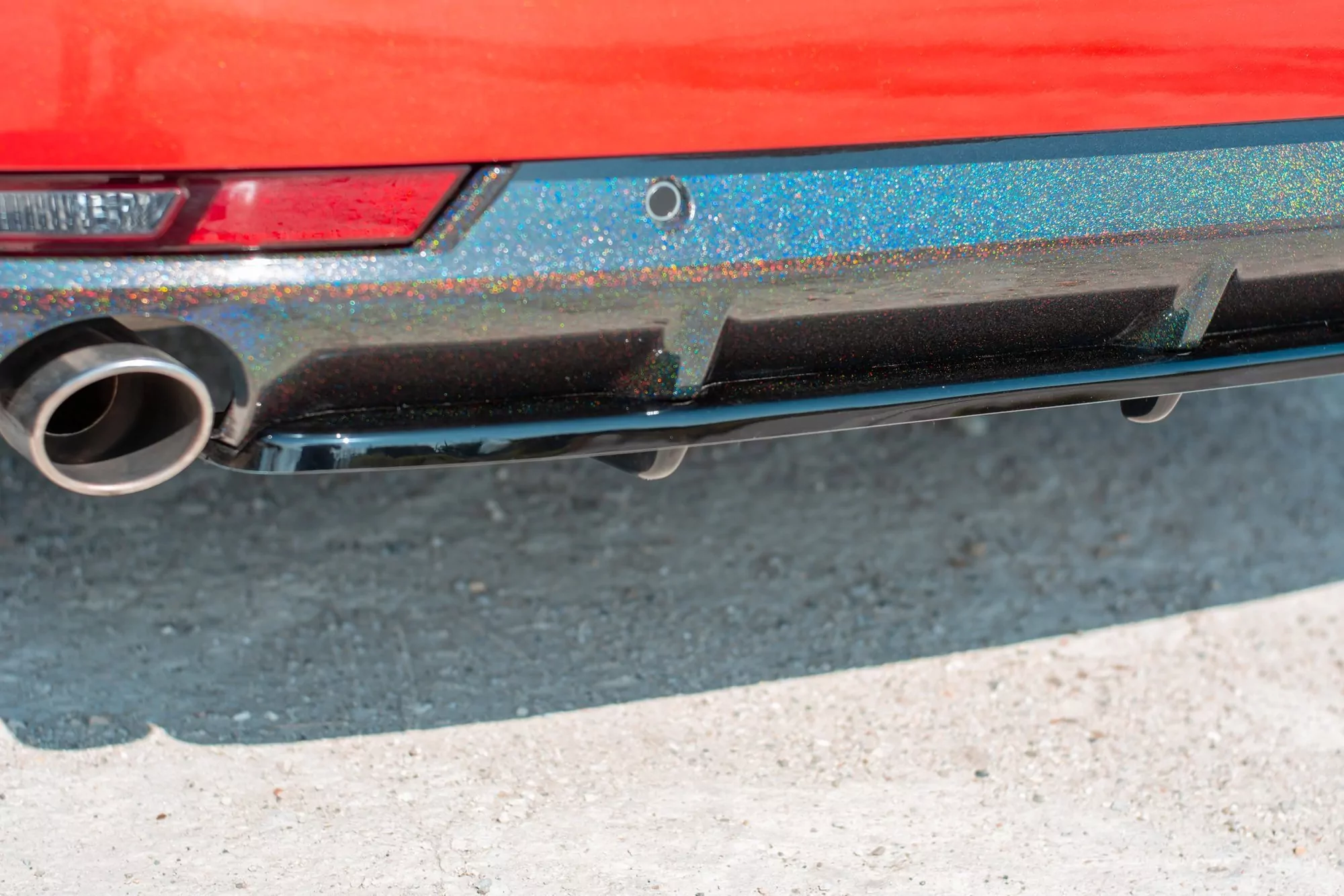 Diffusor Heck Ansatz Passend Für DTM Look Passend Für Peugeot 508 SW Mk2 Schwarz Hochglanz Schwarz Hochglanz