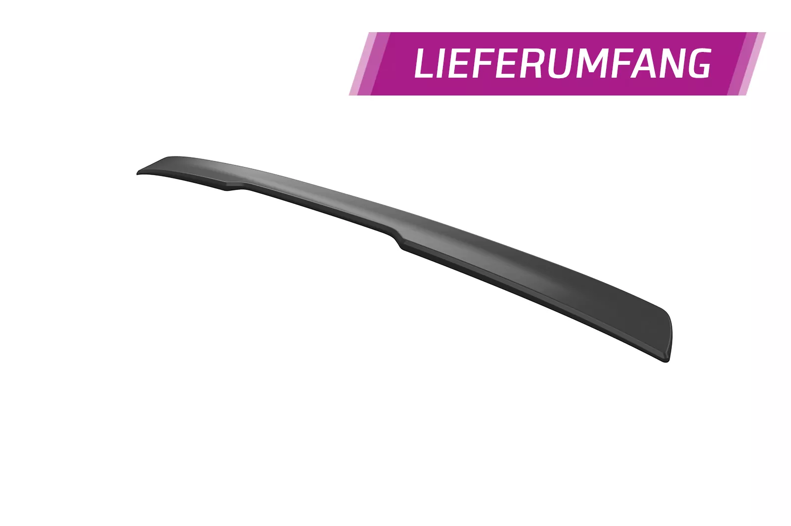 Heckscheibenblende für Alfa Romeo Giulia (Typ 952) HSB113 Schwarz Strukturiert