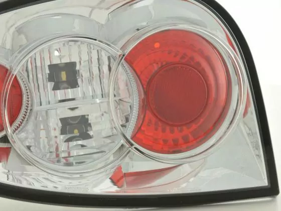 Rückleuchten Set Renault Megane 3-trg. Typ DABALAKAEA Bj. 99-02 chrom
