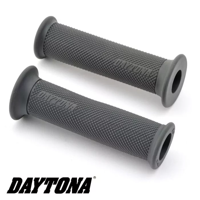 Gummi-Griff "Base" | grau Länge: 120mm | offen | 7/8"-22 mm